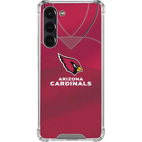 NFL Arizona Cardinals Team Jersey Galaxy S24 FE Clear Case